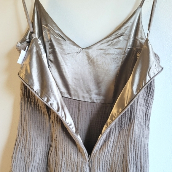 House of Wallace, Alexis Gauze Romper, Sand, Size Small‎ - Picture 2 of 8